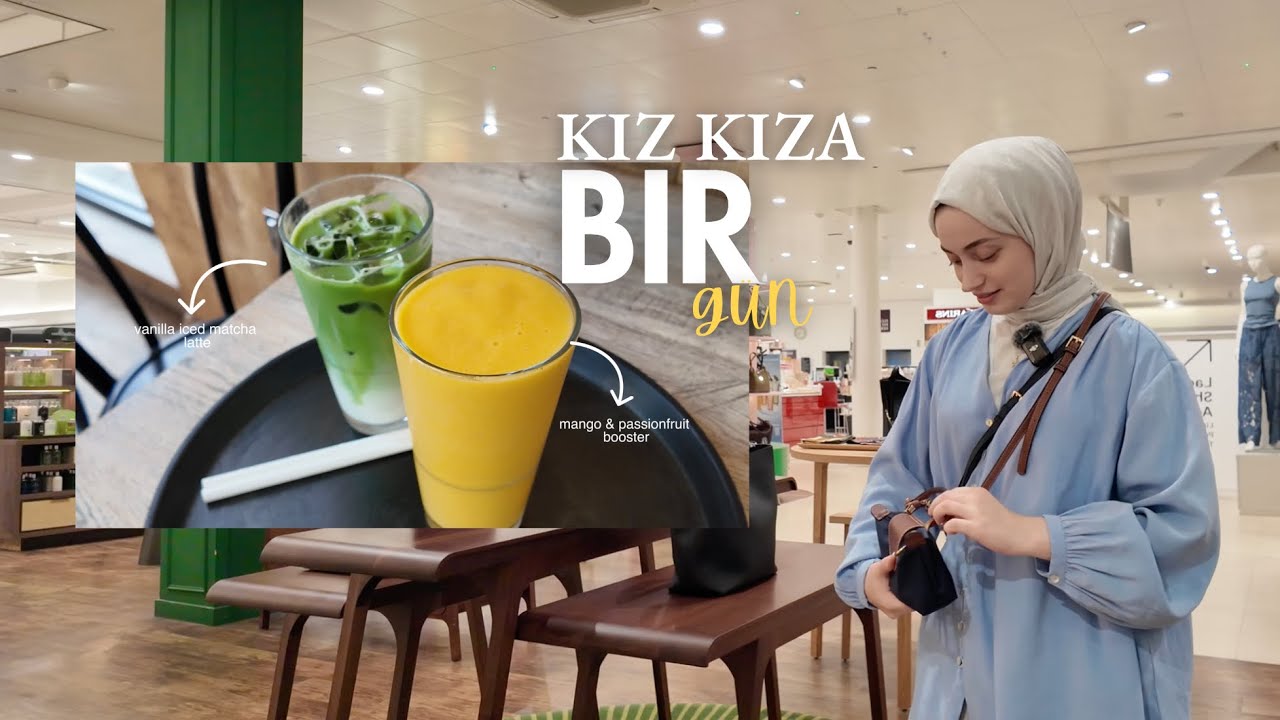 Kız Kıza Bir Gün ☀️ İngiltere'de Alışveriş #vlog