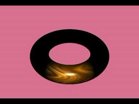 Textured torus with phong light