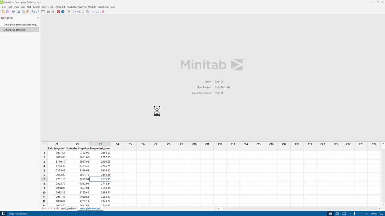 Completely Randomised Design with Minitab