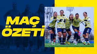 Maç Özeti̇ Ataşehir Belediye Spor 0-6 Fenerbahçe Petrol Ofisi