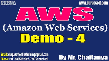 AWS (Amazon Web Services) tutorials || Demo - 4 || by Mr. Chaitanya On 29-10-2022 @8AM IST