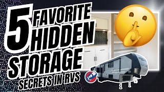 5 Favorite Hidden Storage Secrets in RVs | Johnston RV Center