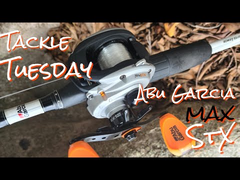 Unboxing the Abu Garcia Max STX (big fish caught) 