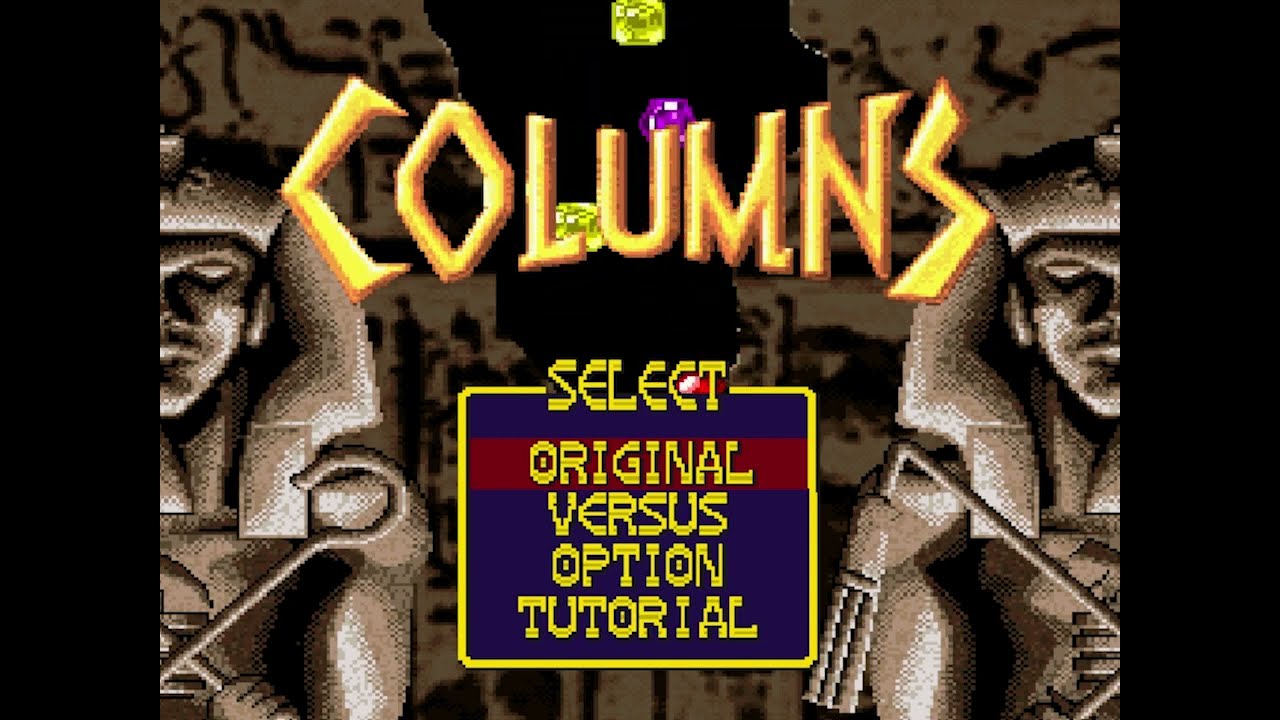 Columns (SNES) - Gameplay