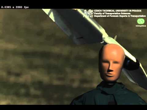 Safety first! Drones crash test.