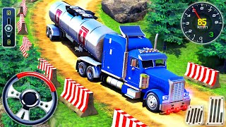 Oil Tanker Truck Driving Simulator - Offroad Uphill Transporter Driver 3D - Android GamePlay screenshot 2