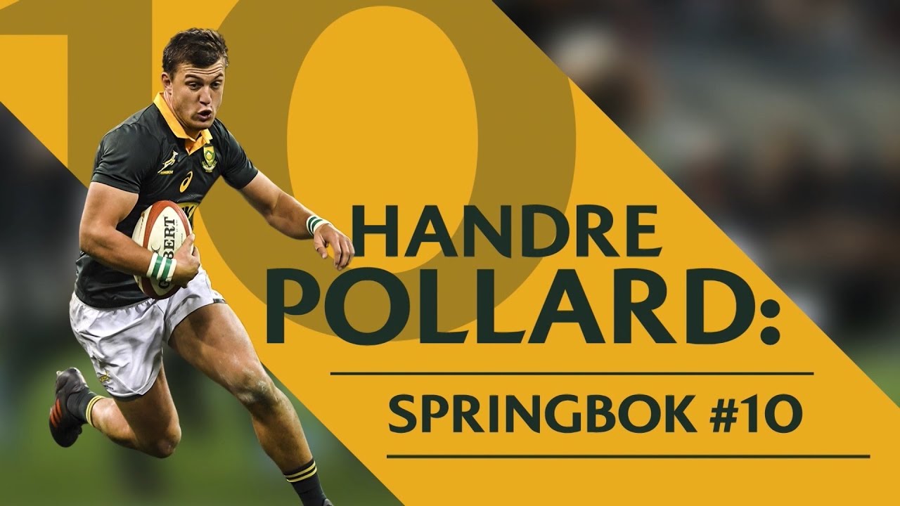 Handre Pollard South Africa's emerging leader YouTube