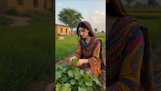 Village Style Saag Aur Makki Ki Roti 🌾🥘 | Pakistani Village Food Vlog