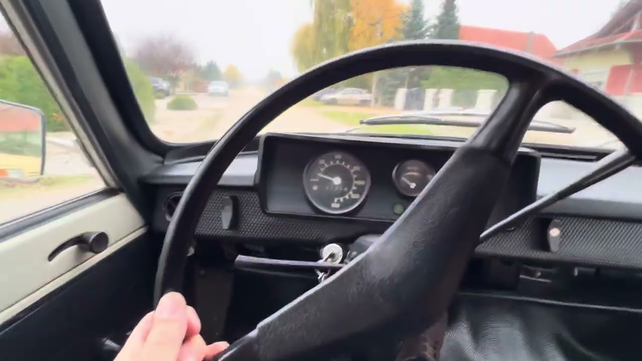 Wartburg 353 1973 Test Motorlauf