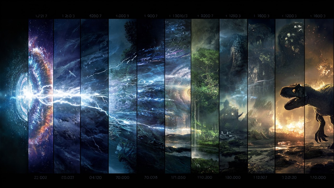 Le calendrier de l’éternité : 13,8 milliards d’année en 365 jours