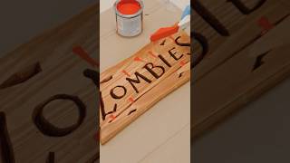 Making Spooky Halloween Signs Free Trial Project | Vectric FREE CNC Projects #shorts