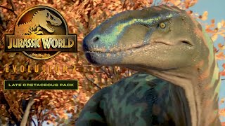 Jurassic World Evolution 2 - Late Cretaceous Pack Trailer (4K)