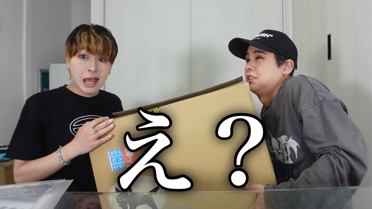 【開封】家に10kg超えのヤバい荷物届いたから開封していく。