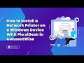 How to Install a Network Printer on a Windows Device With Pia aiDesk in ConnectWise PSA