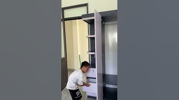 Mẫu tủ Quần áo 4 cánh và góc bo tiện ích 2025 #tunhuadailoan #nhadep #tucanhkinh @HoaHihiHome