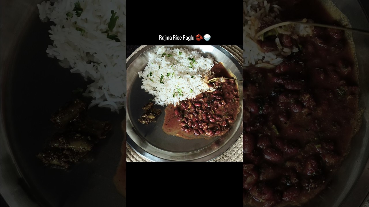 Rajma Rice | Comfort Food POV 🍚