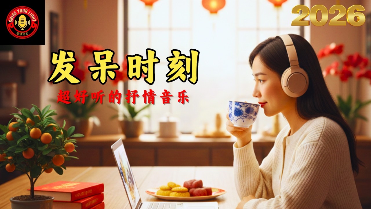 [2026 发呆时刻抒情音乐] 专注读书与工作背景音乐｜Uplifting & Inspiring Playlist｜Feel the Power & Hope