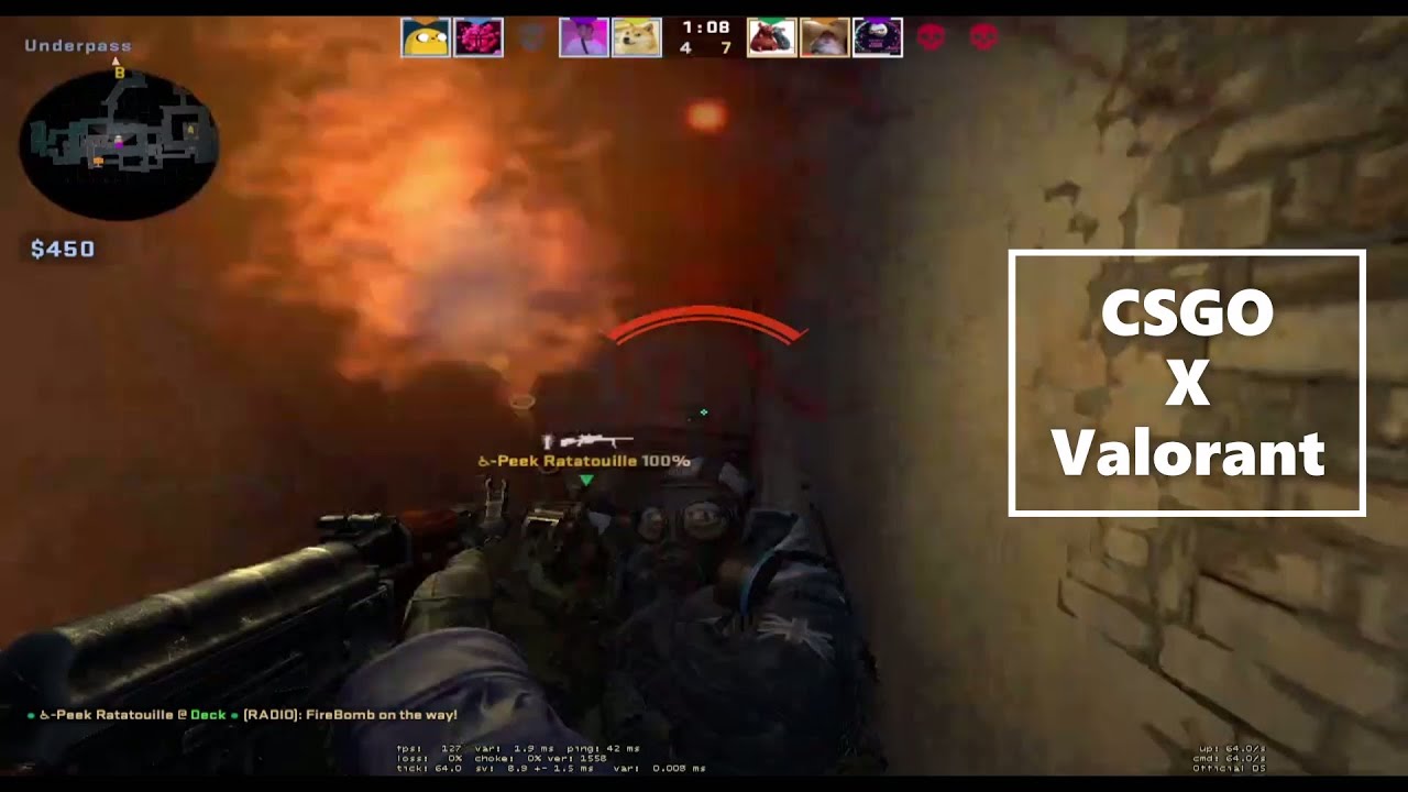 csgo X valorant :O - YouTube