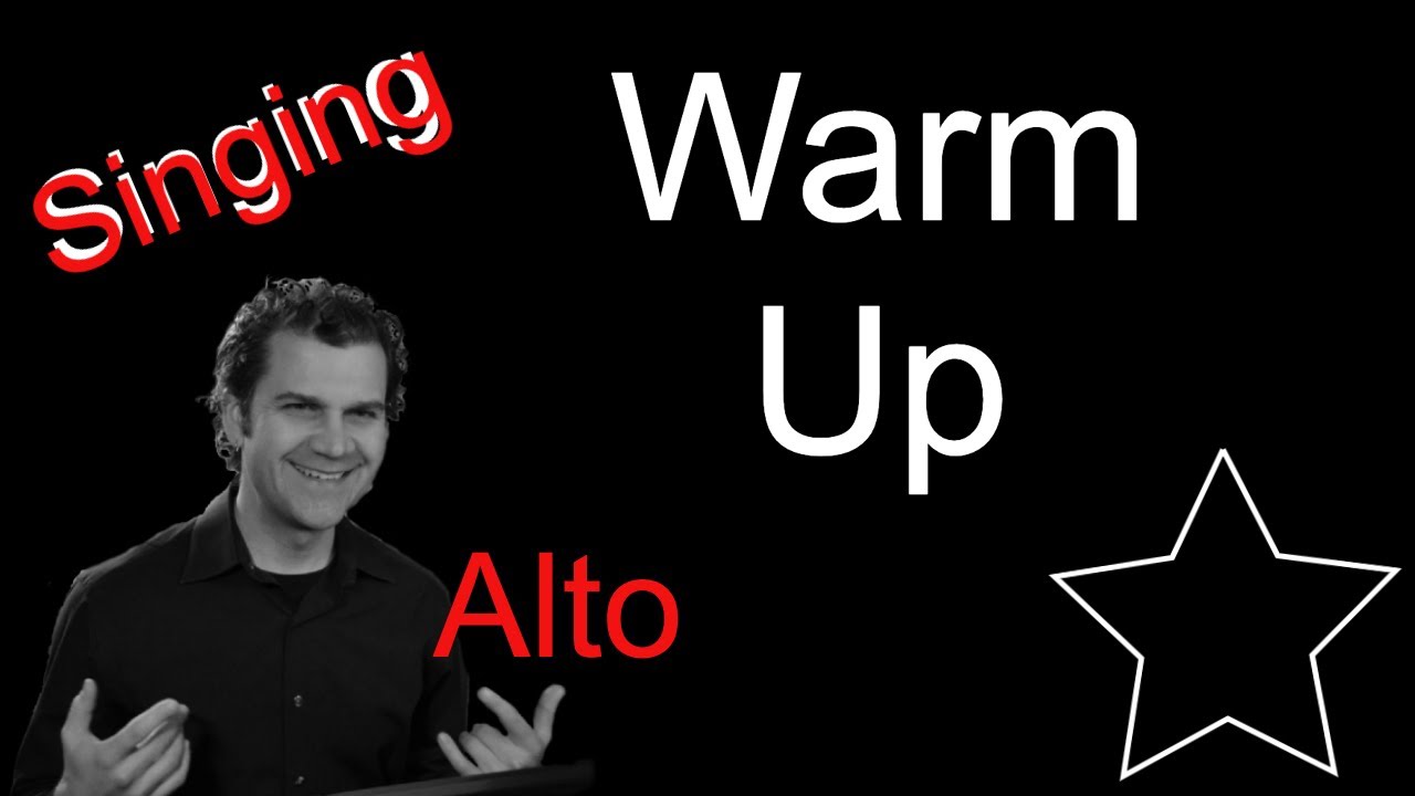 Singing Warm Up - Alto - Full Range - April 2020