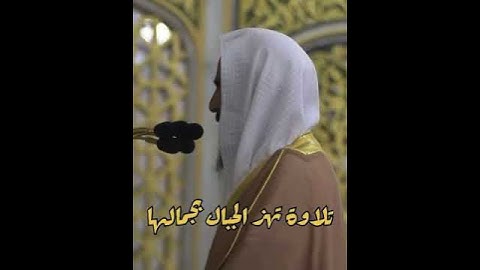 ﴿ذلك فضل الله يؤتيه من يشاء ﴾ سورة الجمعة ، تلاوة تهز الجبال بجمالها للشيخ: أحمد بن طالب
