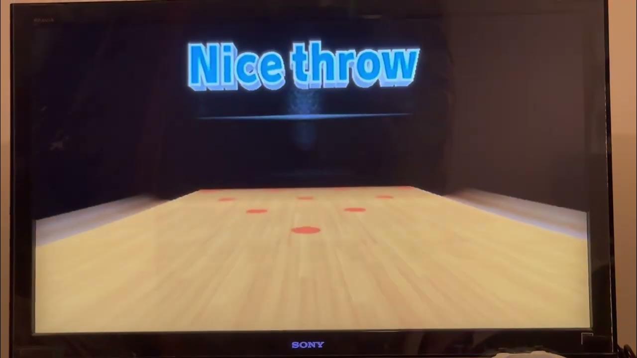 Wii Sports Picking Up Spares Gameplay Challenge Cleared YouTube