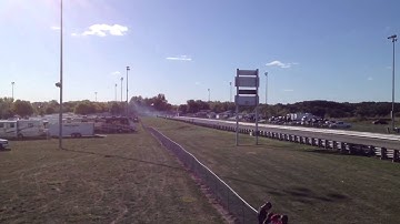 5spd Lenco Pontiac firebird making an 1/8 mile run