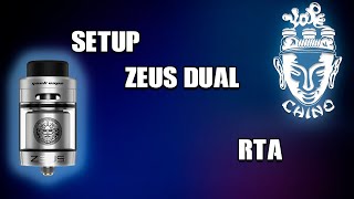 SETUP Zeus Dual by GeekVape| Chino Vape