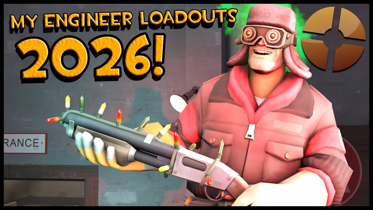 Showing Off My 2026 Engineer Loadouts & Cosmetics! [Team Fortress 2 ...
