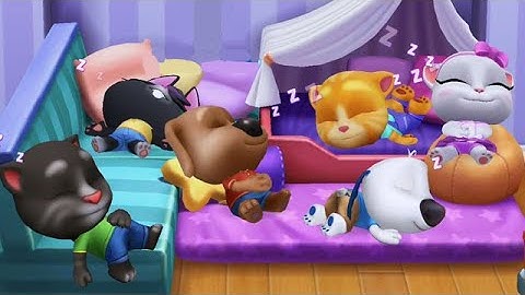 My Talking Tom Friends (iOS,Android) Gameplay Walkthrough - Part 3 (Outfit 7)