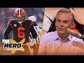 Browns' window may already be closed, Colin thinks Joe Burrow's comparable is Romo | NFL | THE HERD