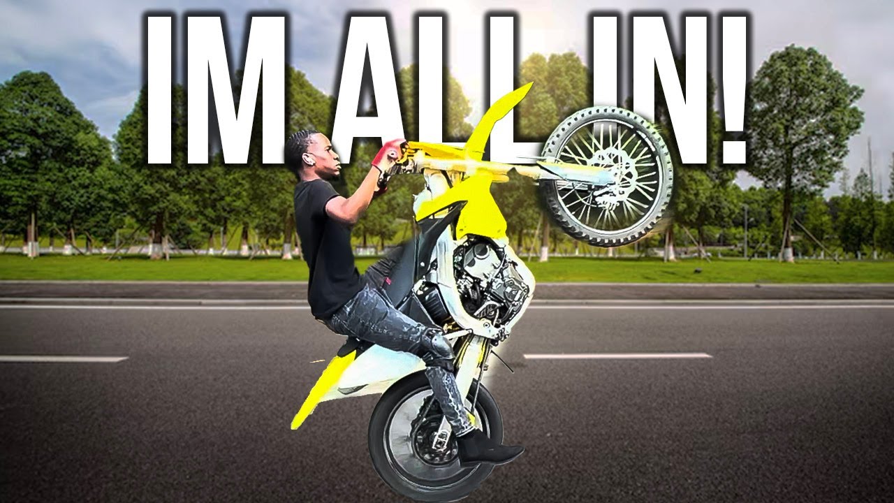 Another Day Of Slow Wheelie Practice!