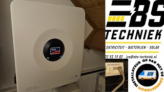 Download Lagu SMA Sunnyboy Smart Energie Hybride 5.0 installeren met batterij part I MP3 Download Lagu SMA Sunnyboy Smart Energie Hybride 5.0 installeren met batterij part I MP3