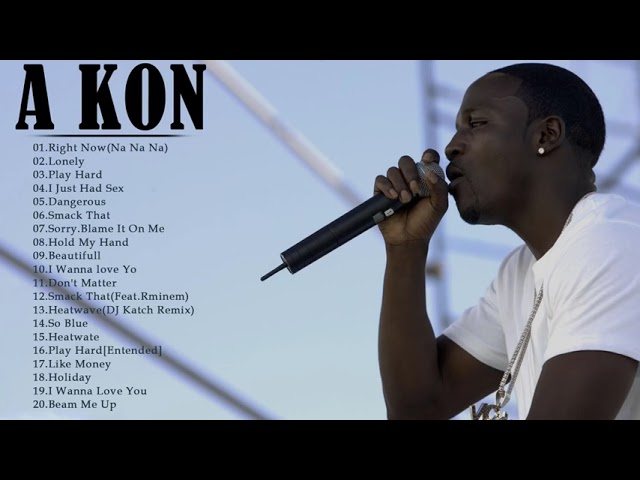 Akon Best Songs | Akon Playlist - 2022 (Akon Greatest Old & New Hit Songs) class=