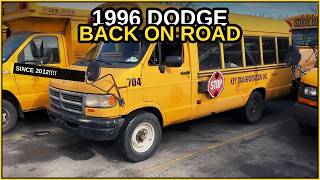 1996 Dodge School Bus POV Drive | First Time on the Road Since 2012