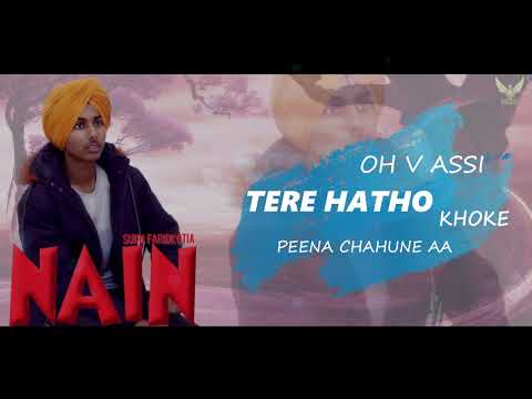 Nain | Sukh Faridkotia | Andy gill| Latest Punjabi Song 2021 | Sidhu entertainment
