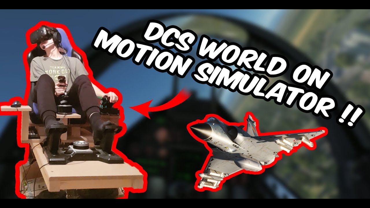 DCS World on a VR Motion Simulator !! YouTube