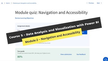 data analysis and visualization with power bi coursera week 2 answers || theanswershome