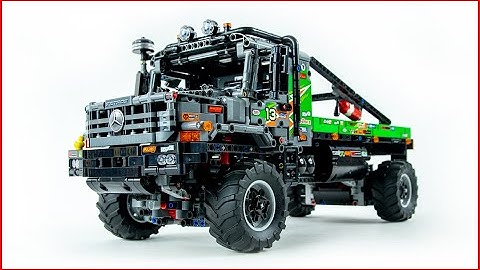 LEGO Technic 42129 4x4 Mercedes-Benz Zetros Trial Truck Speed Build for Collectors - Brick Builder