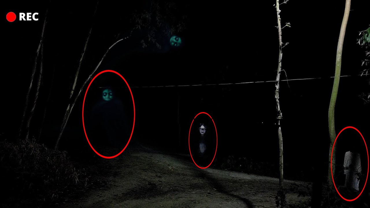 The real ghost was caught on CCTV camera | Horror Night - YouTube