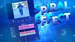 Tutorial Spiral Effect | Alight Motion