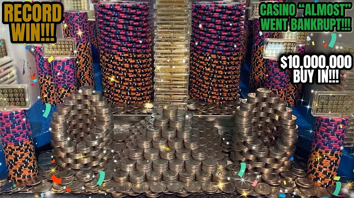 🟢CASINO “ALMOST” WENT BANKRUPT!!! HIGH RISK COIN PUSHER $10,000,000.00 BUY IN!!! (MEGA JACKPOT)