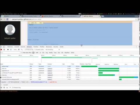 pelican tutorial Part-3 Deployment (github gh-pages)