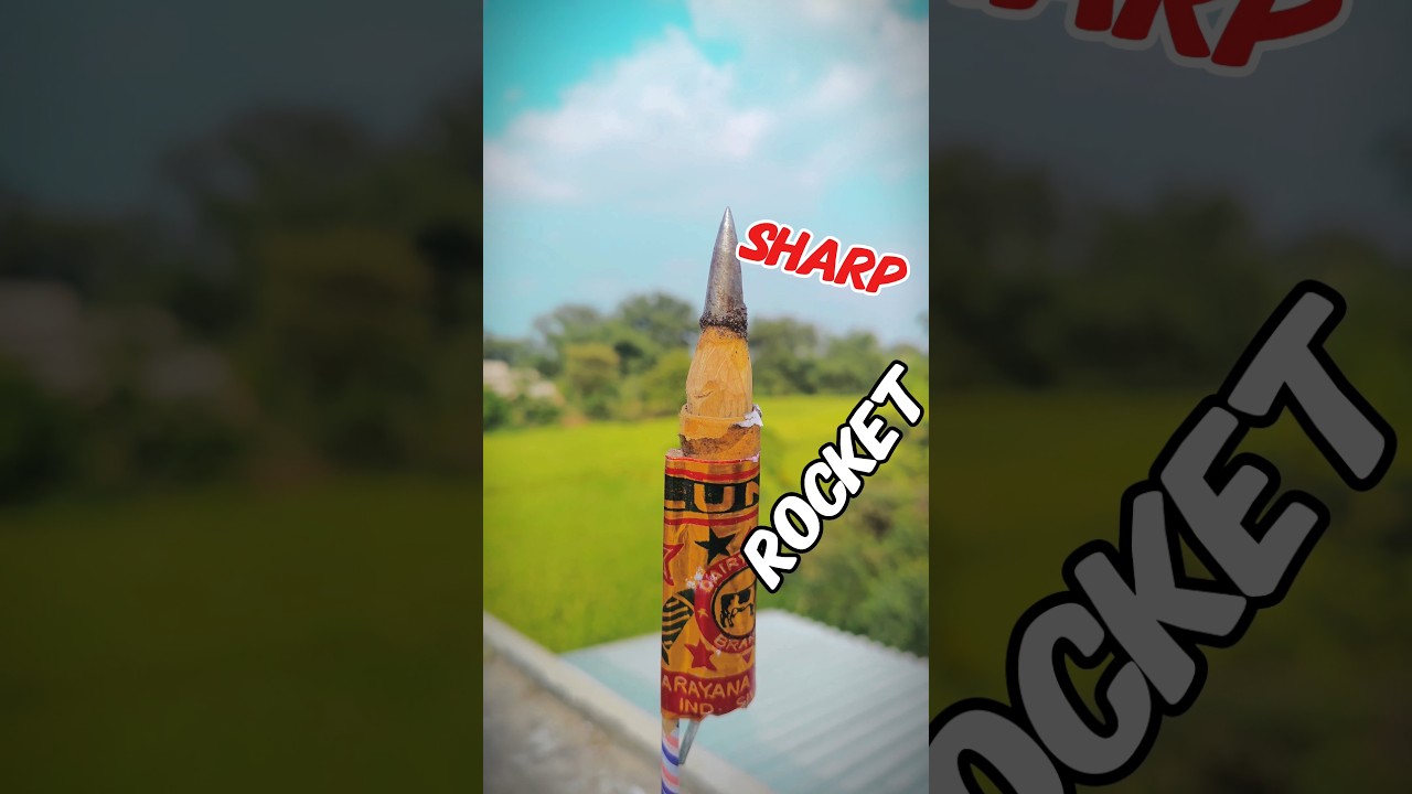 rocket with sharp nail power testing  