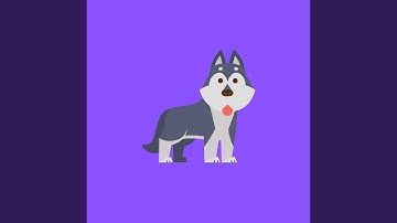 Pulsating Backdrops for Running Doggy