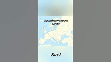 Top comment changes europe part 1 #geography #europe #fyp #viral