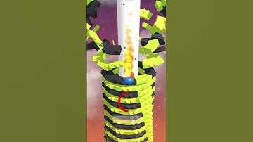 Bad luck in Stack Ball #shorts #stackballgame #stackball #gaming