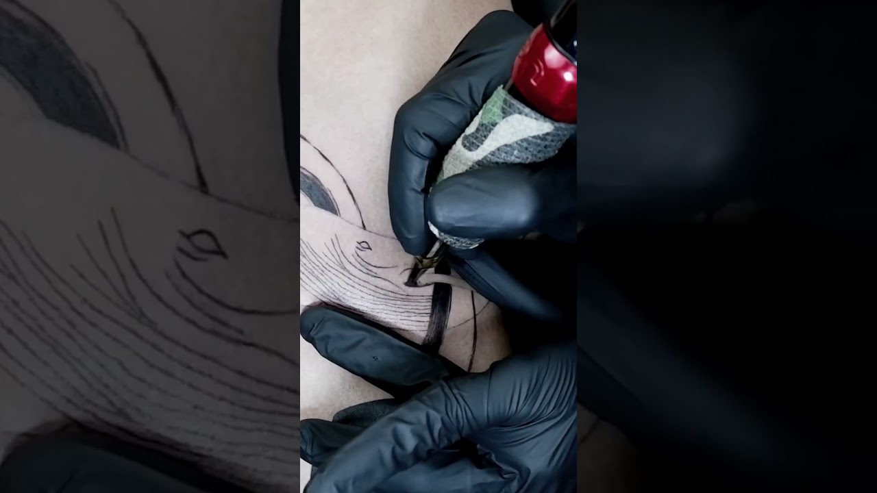 Whale Tattoo | Time Lapse | Real Time