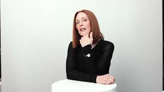 Julianne Moore wears Museum Bangle – Movado