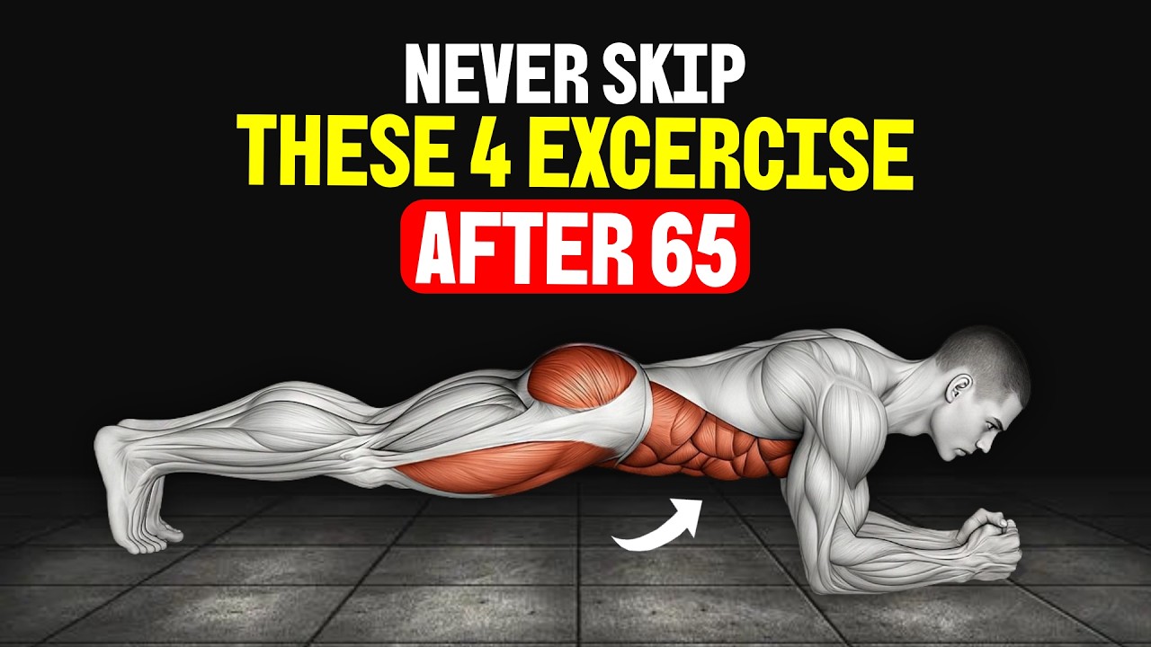 The ONLY 4 Excercise You Need To Transform Your Body AFTER Age 50