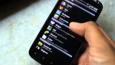 HTC Sensation UI Demo (Review)